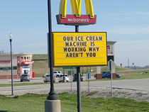 McDonalds getting aggressive trying to hire those  year olds