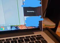 Today one of my th grade students renamed himself reconecting  on our Zoom call and pretended that he was having internet issues to avoid participating in our lesson